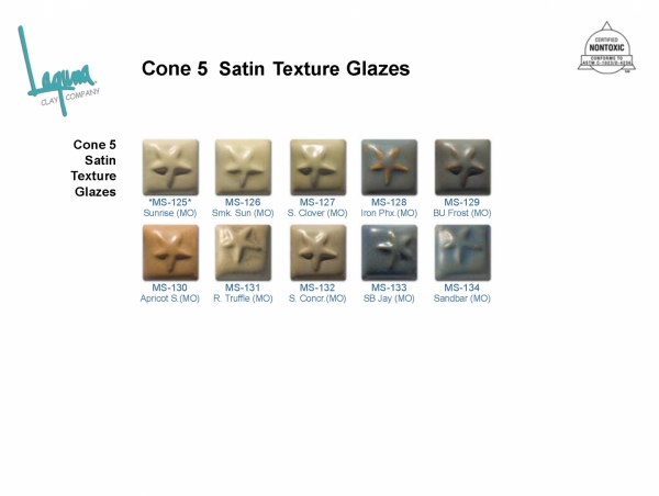 霧面釉系列 Satin Texture Glazes