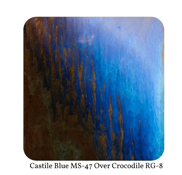 Laguna RG-8 Crocodile Lake Cone 5 Glaze RG-8 鱷魚湖藍 6