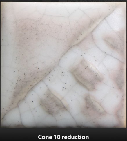 MAYCO Stoneware Clear Glaze - SW-003  Crackle Matte Clear - 霧面裂紋透明釉 2