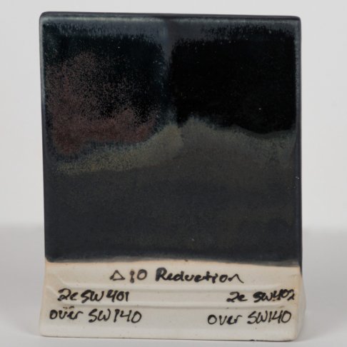 MAYCO Stoneware Matte Glaze -SW-140 Black Matte - 無光黑 (16oz) 4